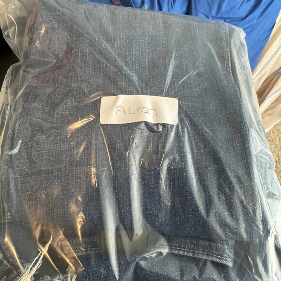 Ariat Trouser Jeans Women’s Size‎ 29R Dark Wash Raw Hem Wide Leg Stretch Denim - Picture 9 of 9